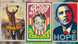Three notable political posters.